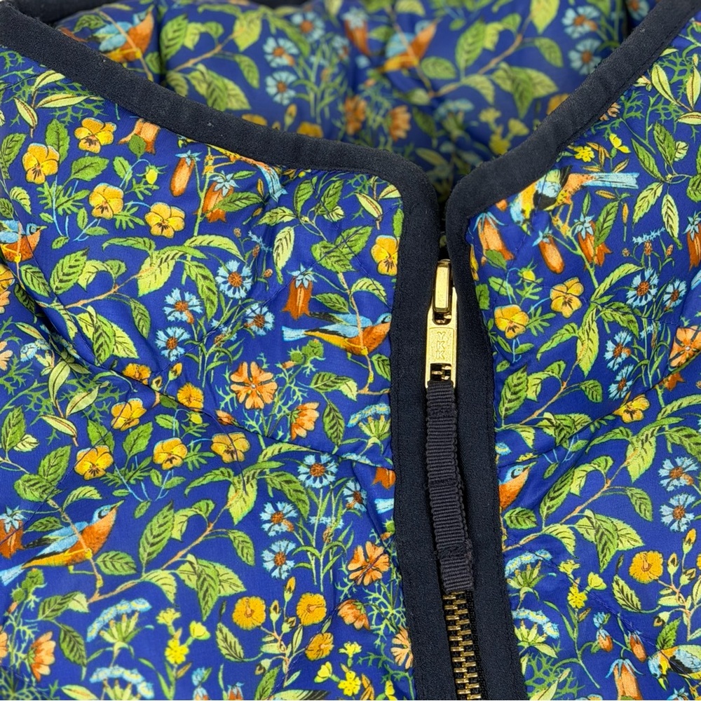 J.Crew x Liberty of London Catesby Floral Excursion Vest Quilted Puffer Small - Picture 5 of 14